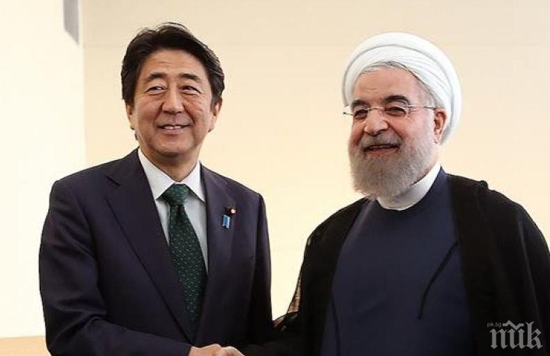Премиерът на Япония с призив към Иран. Ето за какво