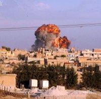 Склад за боеприпаси експлодира в Дамаск