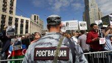 1600 души протестират в Москва срещу полицейския произвол