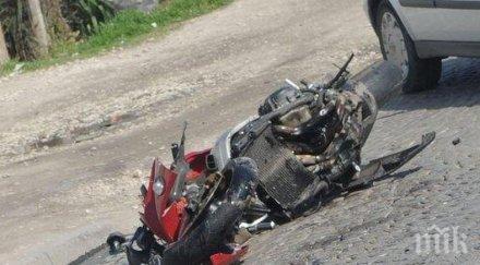 жестока трагедия мъж загина заби мотора паркиран автомобил село врачанско