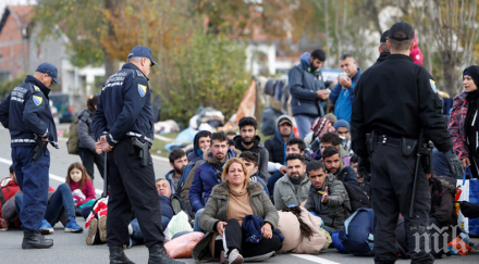 четирима босненски полицаи ранени акция преместване мигранти град бихач