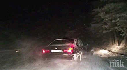 Отворко дрифти с БМВ в Пловдив, ще му излезе солено