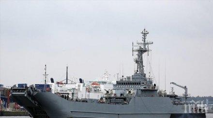 кораб полските вмс аварира натовски учения балтийско море видео