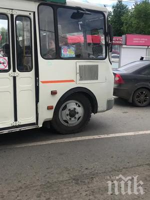 Шофьор на турски автобус е пострадал при инцидент до Каварна