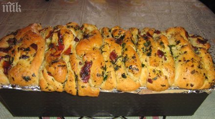 слоесто хлебче