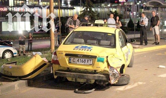 Почина младата жена, сгазена от таксито на Цариградско шосе (обновена)