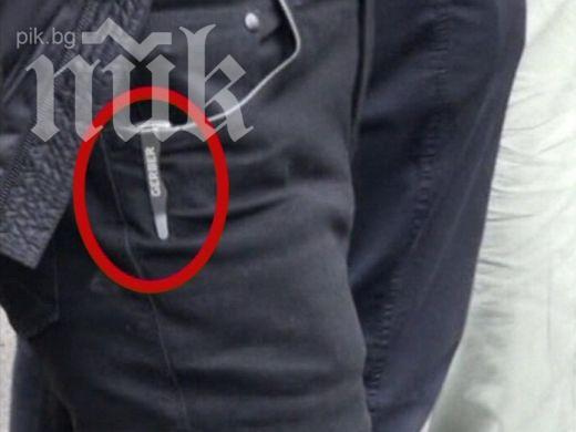 Волен с нож Гербер (Снимка)