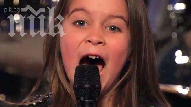 6-годишно момиченце взриви журито на America Got Talent (видео)

