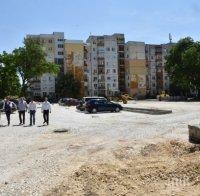 Строят нов голям паркинг в центъра на Пловдив
