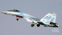Модернизация: Превъоръжават авиополк в Крим с изтребители Су-35С