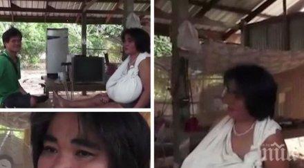 шок тайландка видя чудо заради