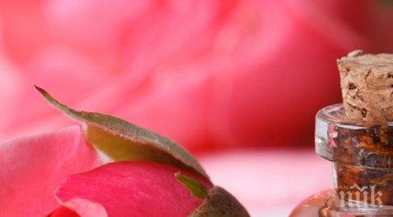 розовата вода чисти лоша енергия