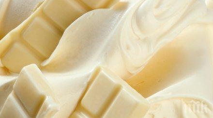 белият шоколад кулинарна грешка