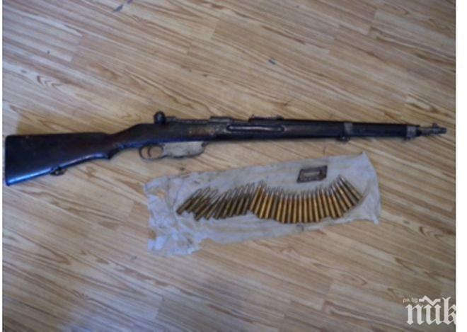 Незаконна ловна пушка е иззета в Бойчиновци