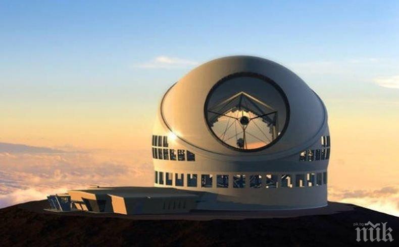 Подновено е изграждането на гигантския телескоп на Мауна Кеа на Хаваите