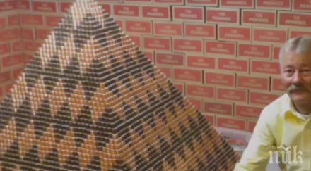 американец изгради пирамида милион пенита