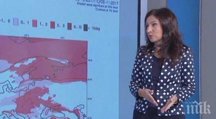 времето побърка синоптик смразяваща прогноза потоп северна българия литра квадрат излеят габрово