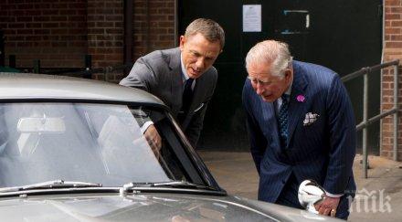 принц чарлз посети снимачната площадка новия филм джеймс бонд