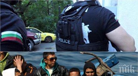 ексклузивни кадри закопчаха тарторите бандата трафик мигранти видео