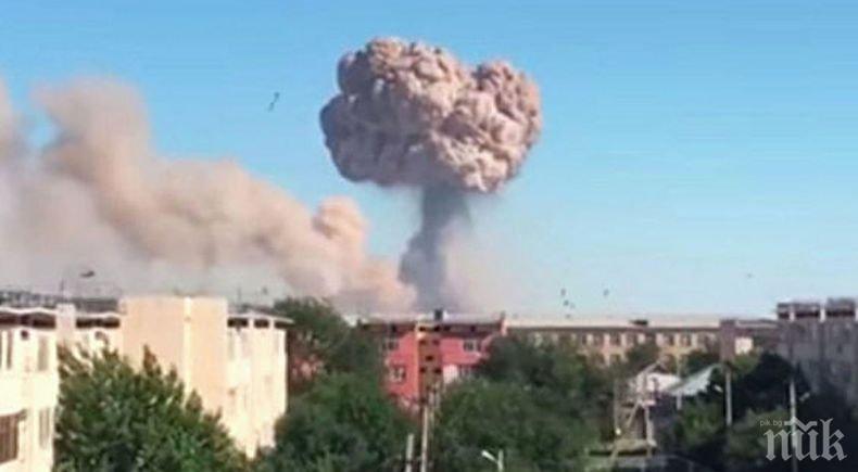 ГОРЕЩО ОТ ФРОНТА: Москва твърди: Руската армия унищожи голям военен арсенал в Украйна