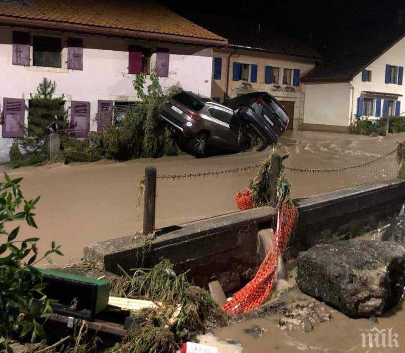 Водна стихия помете Швейцария