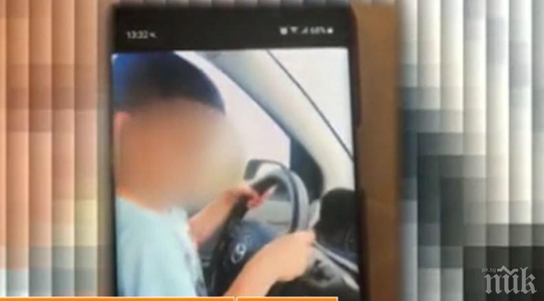 Майка се похвали във Фейсбук как 9-годишният й син кара кола
