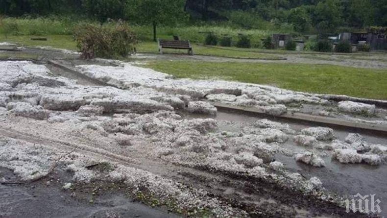 СТИХИЯ: Градушка и порой потопиха Сливенско