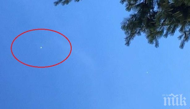 ТЕ СА ТУК: В небето на САЩ се появиха загадъчни светещи обекти (ВИДЕО)