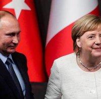 Путин и Меркел се срещнаха 