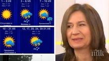 АПОКАЛИПСИС СЕГА: Метеорологът Анастасия Стойчева разкри ще се пренесе ли адската горещина от Европа и у нас, ще спрат ли пороите през юли