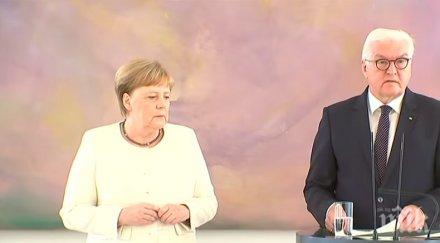 случва меркел германският канцлер трепери тресе страшно шокиращо видео