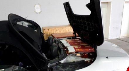 спипаха 168 бутилки марков алкохол тайник кабриолет