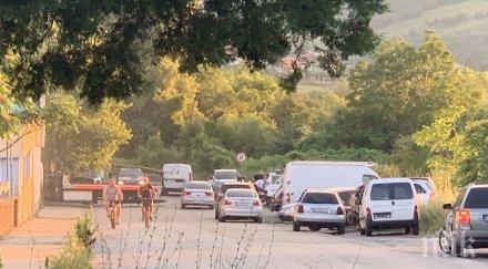 извънредно спецакция затвора враца районът блокиран полицаи