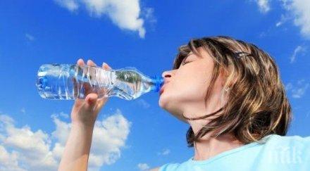 заради жегата софия раздават минерална вода четири места