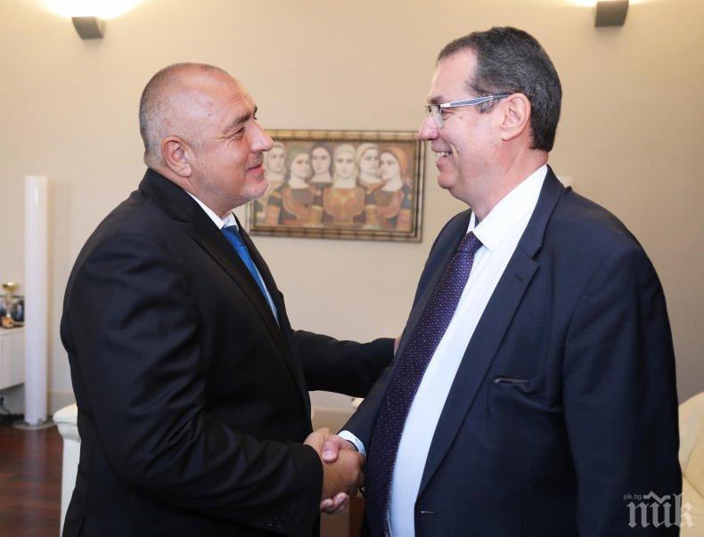 ПЪРВО В ПИК: Премиерът Борисов се срещна с генералния директор на ОЛАФ Виле Итала