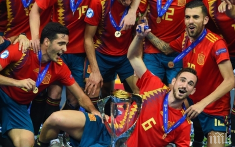 Във футбола - голям успех за Испания