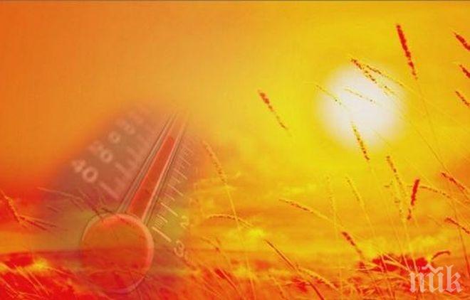 Заради топли въздушни маси от Африка: Гореща вълна и до 40 градуса на Балканите