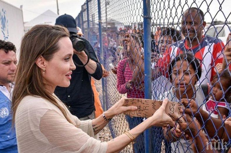 ШОК: Анджелина Джоли припадна от глад  