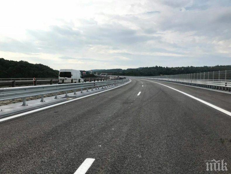 От АПИ се похвалиха: Ремонтът на виадукта при 20-и км на Тракия“ приключи три дни предсрочно