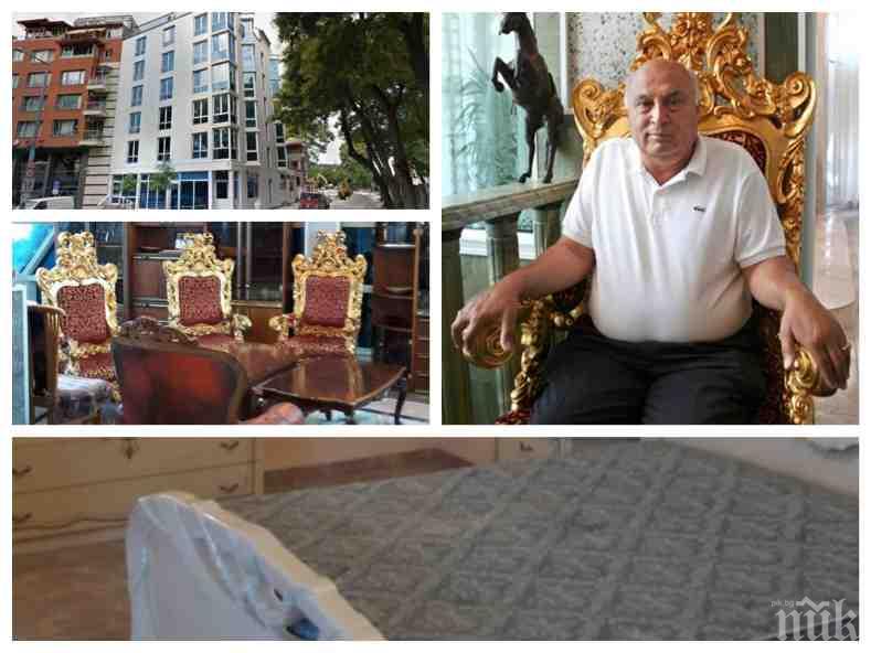 НЕГОВО РОМСКО ВЕЛИЧЕСТВО СЛИЗА ОТ ТРОНА: Цар Киро продава за 4 милиона резиденцията си в стил мутробарок