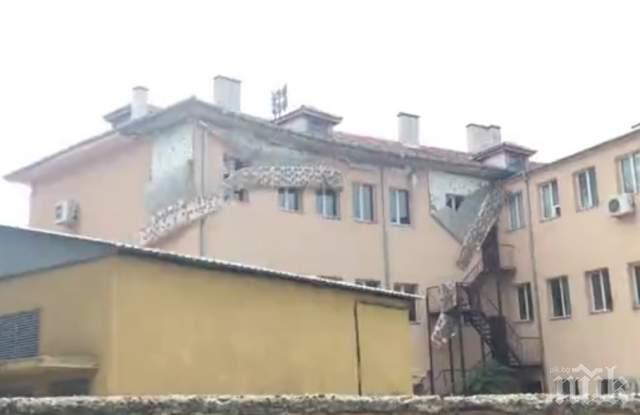 Падналата изолация няма да попречи на часовете в пловдивската гимназия по битова техника