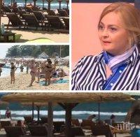 КАК ЩЕ ГИ СТИГНЕМ ГЪРЦИТЕ - Туристическият бранш коментира: Нормална цена ли е 70 лв. за чадър на плажа на Черноморието