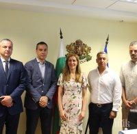 Ангелкова се срещна с кметовете на Бургас и Варна