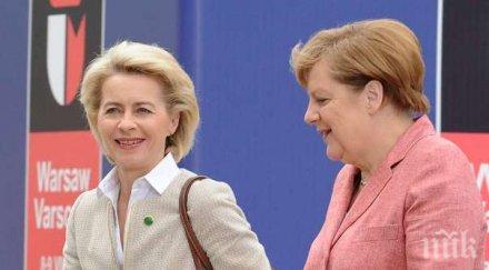 урсула фон дер лаейн политик рождение кандидатката шеф първата жена военен министър германия майка деца галерия