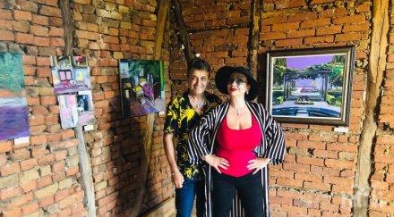 ритон посетиха артсъбитие щерката добри джуров снимки