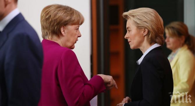 Урсула фон не знам си коя...Каква е тая скучна лелка, какво е това поредно протеже на баба Меркел?
