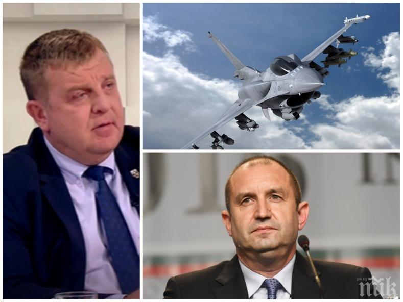 В ДЕСЕТКАТА! Каракачанов попиля Радев за бойните самолети: Критикува, но не е направил нещо дори за 5 стотинки