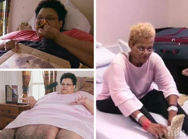 Американка успя да свали 270 кг от теглото си