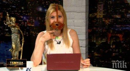 водеща излезе ефир намордник