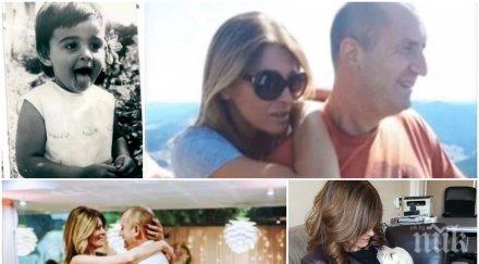 ексклузивно пик ретро деси радева уникални снимки първата дама